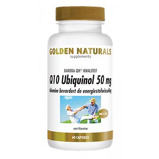 Golden Naturals Q10 Ubiquinol 50 mg Capsules 60VCP