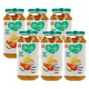 Olvarit 12+m Tomaat Witvis Pasta 250GR