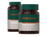 Bonusan Magnesan Forte Plus + Vitamine D3 25mcg/1000 IE Combiset 2 stuks