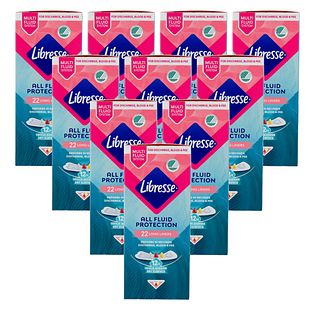 Libresse Extra Protection Long Inlegkruisjes Multiverpakking 10x22ST