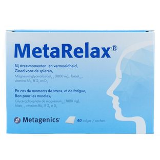 Metagenics MetaRelax Zakjes 40ZK Metagenics MetaRelax Zakjes 40ZK