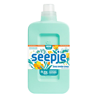 Seepje Universeel Wasmiddel Verfrissende Jasmijn 945ML