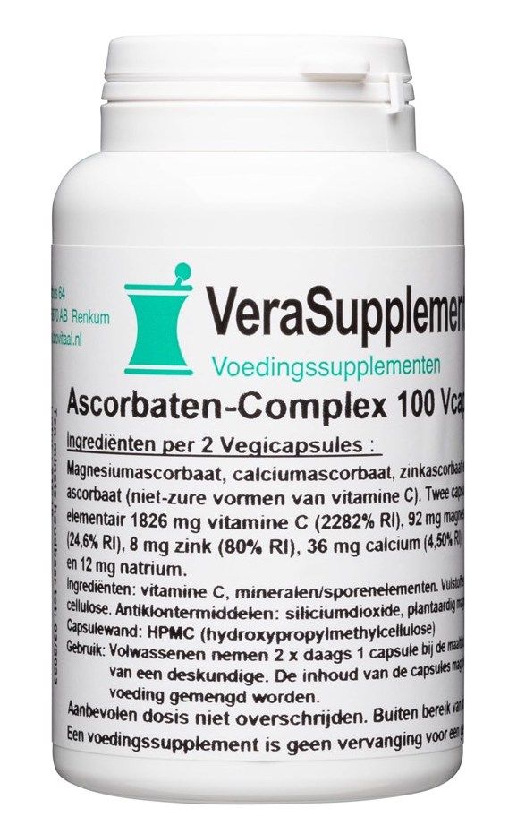 VeraSupplements Ascorbaten Complex Capsules 100CP