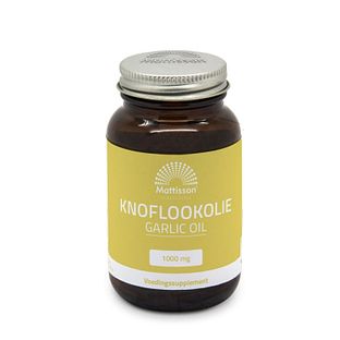 Mattisson HealthStyle Knoflookolie 1000mg Capsules 60CP Mattisson HealthStyle Knoflookolie 1000mg Capsules 60CP