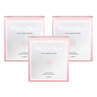 NutraSkin Drinkbaar Collageen Sachets Voordeelverpakking 3x20ST