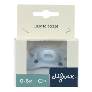 Difrax Fopspeen Natural 0-6 Maanden  Natural Uni Ice 1ST