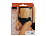 Boody Menstruatieondergoed Bikinislip Zwart Licht / Normaal Maat XS 1ST