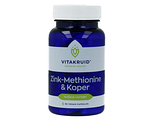 Vitakruid Zink Methionine & Koper Capsules 90CP