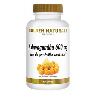 Golden Naturals Ashwagandha Capsules 60CP
