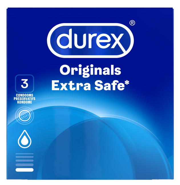 Durex Condooms Extra Safe 3st afbeelding