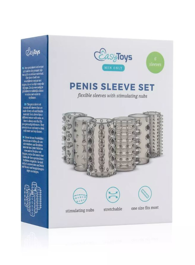 EasyToys Penis Sleeve Set 6-delig afbeelding