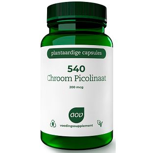 AOV 540 Chroom Picolinaat 200mcg Vegacaps 60VCP