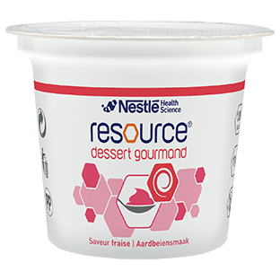 Resource Dessert Gourmand Aardbei 4-pack 125GR