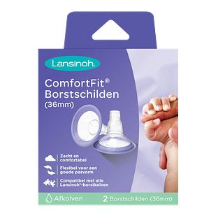 Lansinoh Comfort Fit 36mm Borstschild 2ST