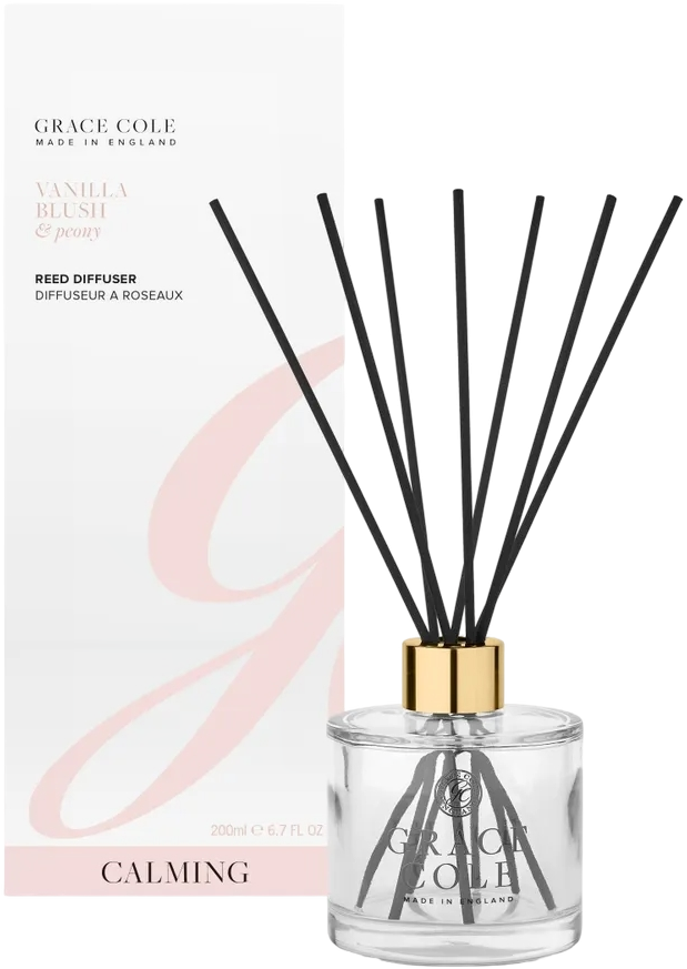Grace Cole Vanilla Blush & Peony Reed Diffuser