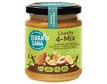 TerraSana Gemengde Notenpasta Crunchy 4-Mix 250GR