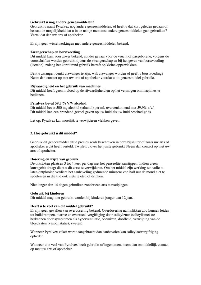 Pyralvex Mondvloeistof afbeelding van document #2, leaflet
