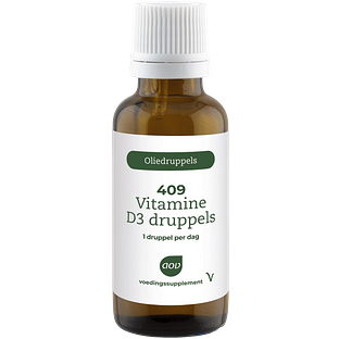 AOV 409 Vitamine D3 Druppels 15ML AOV 409 Vitamine D3 Druppels 15ML