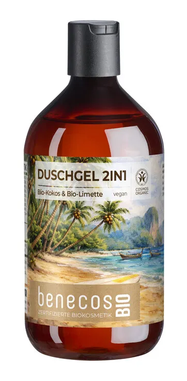 Benecos Bio 2-in-1 Douchegel Lime & Coconut