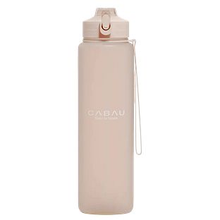 Cabau Drink To Bloom Waterfles Beige 1ST