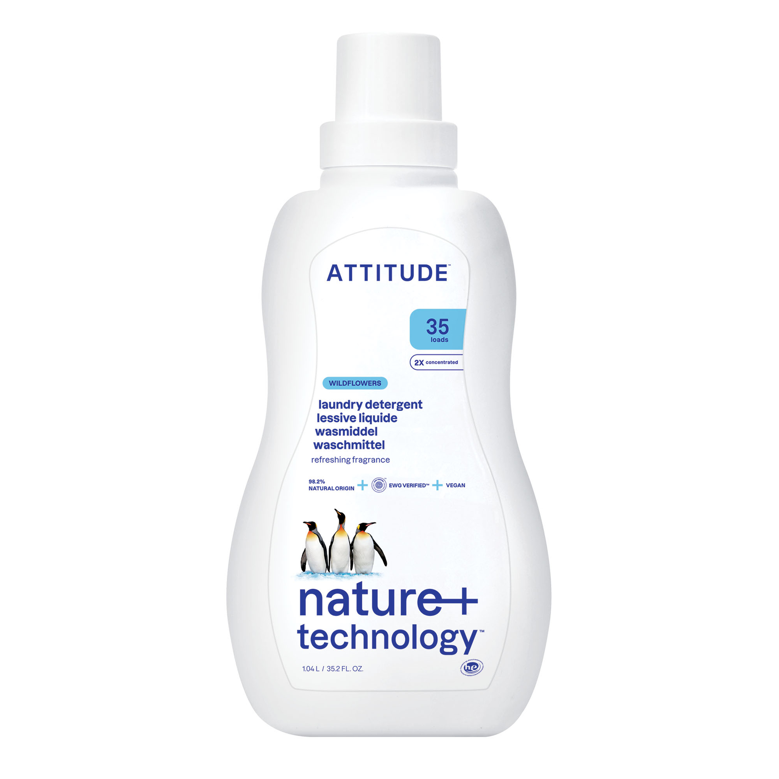 Attitude Wildflowers Nature + Technology Wasmiddel