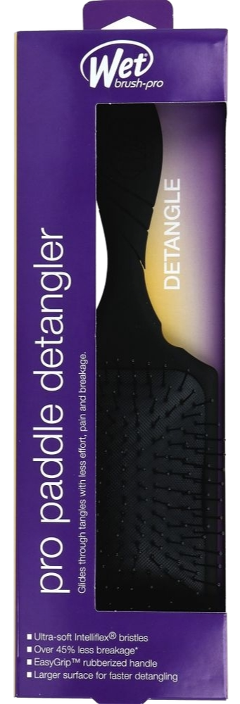 Wet Brush Haarborstel Condition Paddle Zwart afbeelding