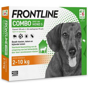 Frontline Combo Spot-on Hond S 6ST
