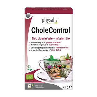 Physalis CholeControl Biokruideninfusie Zakjes 20ZK