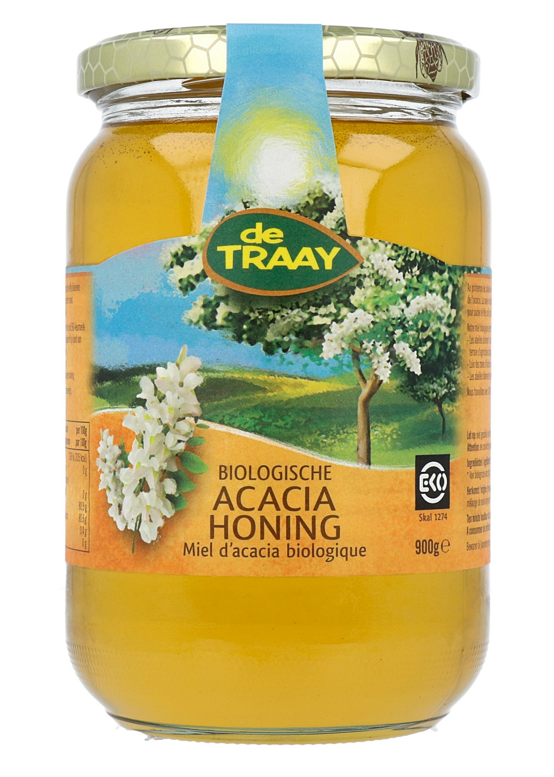 De Traay Acaciahoning Biologisch afbeelding