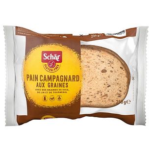 Schar Pain Campagnard Meergranenbrood Glutenvrij 250GR