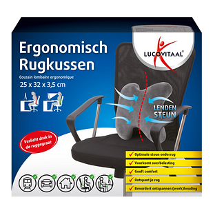 Lucovitaal Ergonomisch Rugkussen 1ST