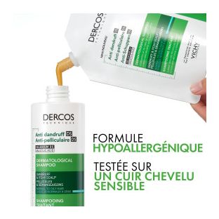 Vichy Dercos Anti-Roos DS Shampoo Navulling 390ML Vichy Dercos Anti-Roos DS Shampoo Navulling 390ML