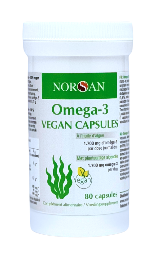 Norsan Omega-3 Vegan Capsules 80CP