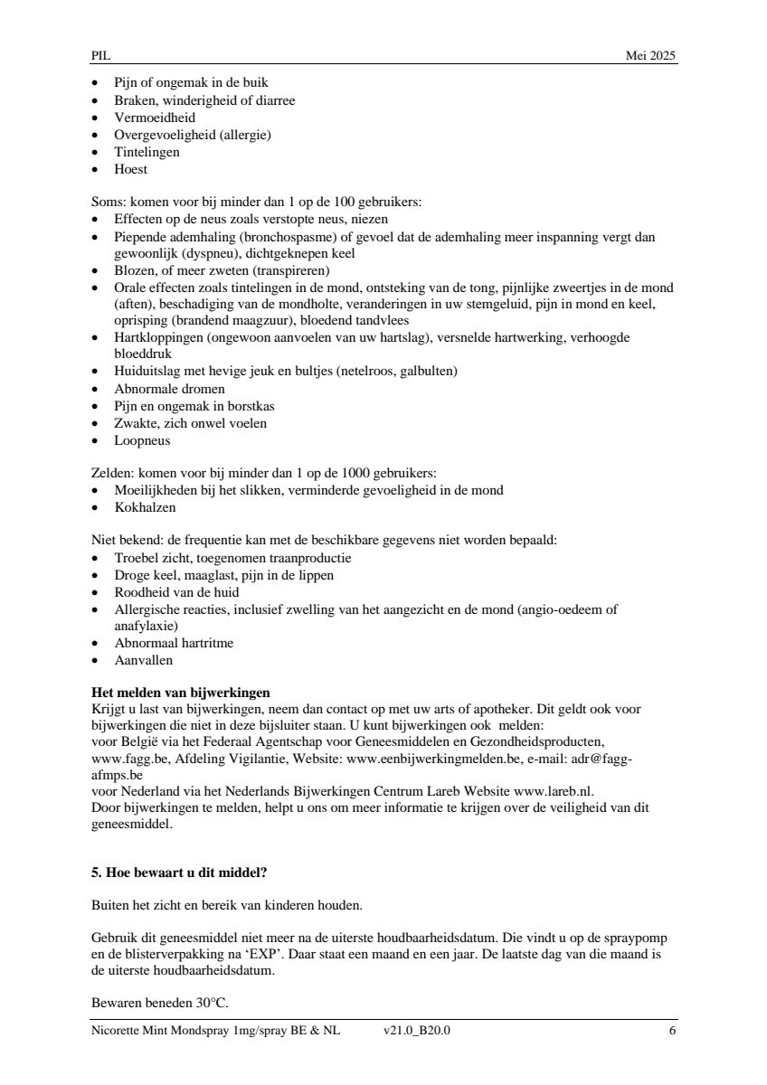 Mint Mondspray Duo afbeelding van document #6, leaflet