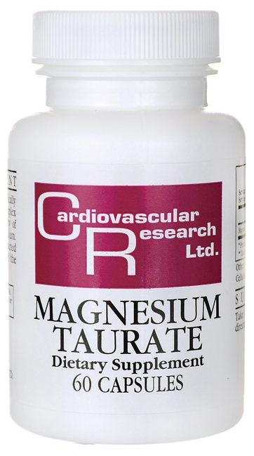 Cardiovascular Research Cardivascular Research Magnesium Tauraat 125mg Capsules 60CP