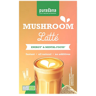 Purasana Instant Mushroom Latte 60GR