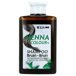 Evi Line Henna Colour+ Shampoo Bruin 300ML