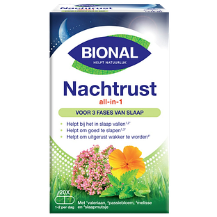 Bional Nachtrust All-In-1 Capsules 20CP