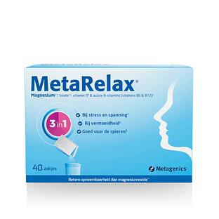 Metagenics MetaRelax Zakjes 40ZK Metagenics MetaRelax Zakjes 40ZK