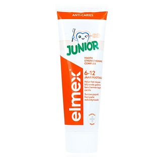 Elmex Junior Tandpasta 6-12 Jaar 75ML Elmex Junior Tandpasta 6-12 Jaar 75ML