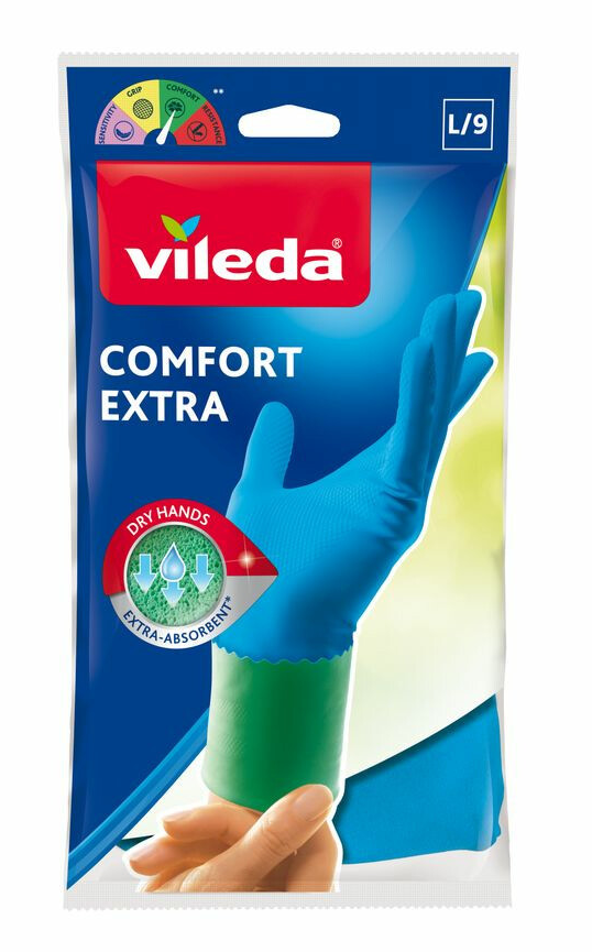 Vileda Handschoenen Comfort Extra L afbeelding
