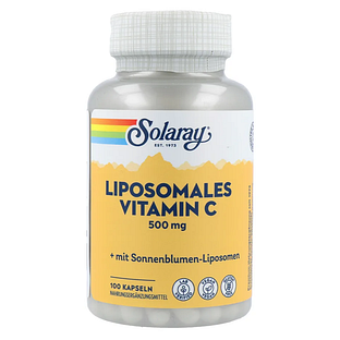 Solaray Vitamine C Liposomaal Capsules 100ST Solaray Vitamine C Liposomaal Capsules 100ST