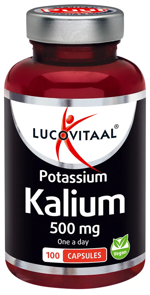 Lucovitaal Potassium Kalium 500mg Capsules