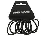Hair Mode Endless Haarelastiek Zwart 8ST