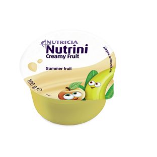 Nutricia Nutrini Creamy Fruit Zomer Fruit 4-pack 100GR
