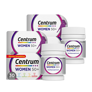 Centrum Women 50+ Multivitaminen Tabletten Duo 2x30TB Centrum Women 50+ Multivitaminen Tabletten Duo 2x30TB