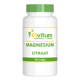 Elvitum Magnesiumcitraat Capsules 90VCP Elvitum Magnesiumcitraat Capsules 90VCP