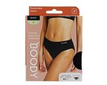 Boody Menstruatieondergoed Bikinislip Zwart Licht / Normaal Maat M 1ST