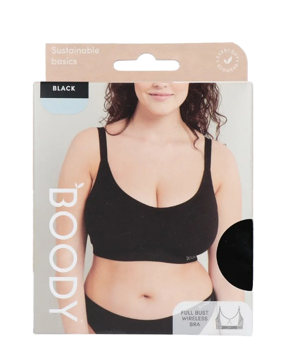 Boody Volle Cup BH Zwart M