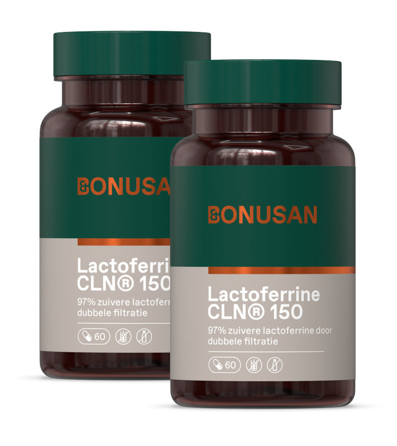 Bonusan Lactoferrine CLN? 150 Capsules Duoverpakking